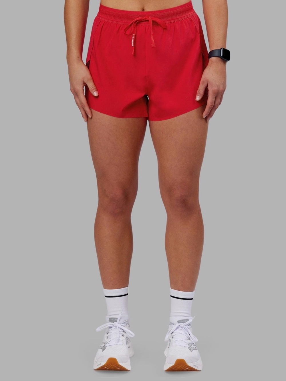 Accelerate 3" High-Rise Running Short - Scarlet - Picture 5 of 5